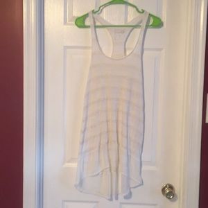 FP racer back tank with sheer bottom